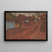 Route vers le village - Włodzimierz Tetmajer — framed artwork on a wall