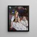 Two Peasants - Włodzimierz Tetmajer — framed artwork on a wall
