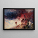 Wake-up - Włodzimierz Łuskin — framed artwork on a wall