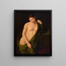 Nude Female Painting - Wojciech Korneli Stattler — framed artwork on a wall