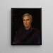 Self-portrait (conflict of case) - Wojciech Korneli Stattler — framed artwork on a wall