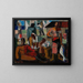 Interior Painting - Wolf Kibel — framed artwork on a wall