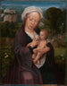 Virgin and Child Painting - Atelier of Adriaen Isenbrant — artwork view