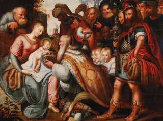 L'Adoration des Mages - Atelier d'Artus Wolffort — artwork view