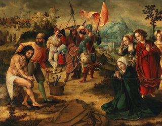 a Passion of Christ scene - Bernard van Orley's workshop — artwork view