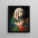 Notre-Dame des Douleurs - Atelier de Bernardino Luini — framed artwork on a wall