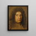 Self-portrait of Charles Lebrun - Workshop of Charles Le Brun — framed artwork on a wall