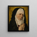 Mater Dolorosa Virgin of Sorrows - Atelier of Dieric Bouts — framed artwork on a wall