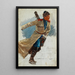 Un Cosaque - Atelier de Franz Roubaud — framed artwork on a wall