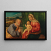 La Sainte Famille - Atelier de Giovanni Bellini — framed artwork on a wall