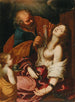 Saint Peter healing Saint Agatha - Giovanni Bilivert's Workshop — artwork view