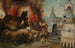 La Tentation de Saint Antoine - Atelier de Herri met de Bles — artwork view