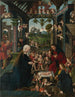 L'Adoration of the Child Jesus - Workshop of Jacob Cornelisz van Oostsanen — artwork view