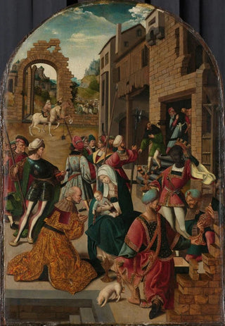 L'Adoration des mages - Atelier de Jacob Cornelisz van Oostsanen — artwork view