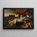 The Mystic Marriage of Saint Catherine - Jacopo Bassano Workshop — framed artwork on a wall