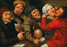 Peasants celebrating and playing cards - Jan Massys Workshop — artwork view