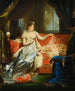L'impératrice Marie-Louise watching over the sleeping King of Rome - Atelier de Joseph Franque — artwork view
