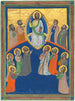 The Christ in Majesty with the Twelve Apostles - Pacino di Bonaguida Workshop — artwork view