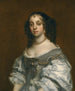 Portrait painting of Queen Catherine of Braganza - Sir Peter Lely's studio — artwork view