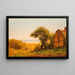a house by the seaside - Worthington Whittredge — framed artwork on a wall