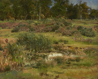 A study conducted in the sheep pasture at Namen - Worthington Whittredge — artwork view