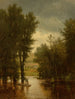 Floods on the Delaware - Worthington Whittredge — artwork view