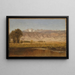 Contreforts du Colorado - Worthington Whittredge — framed artwork on a wall