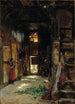 Interior of a Westphalian Cottage - Worthington Whittredge — artwork view