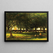 Midi dans le verger - Worthington Whittredge — framed artwork on a wall