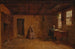 Sunday Morning in New England, figures painted by Eastman Johnson - Worthington Whittredge — artwork view