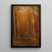 Les Bouleaux des Catskills - Worthington Whittredge — framed artwork on a wall