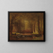 Ruisseau de truites dans les Catskills - Worthington Whittredge — framed artwork on a wall