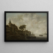 Edge of the Canal - Wouter Knijff — framed artwork on a wall