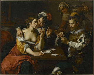 Card Games - Wouter Pietersz Crabeth II — artwork view