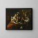 Card Games - Wouter Pietersz Crabeth II — framed artwork on a wall