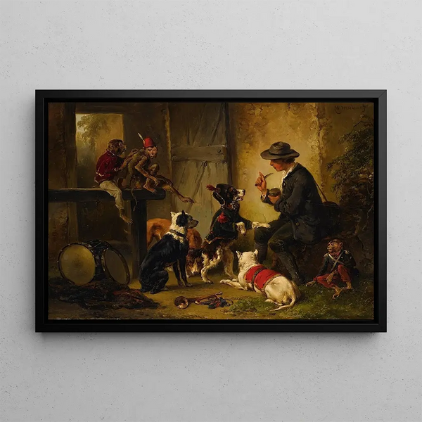 After the Circus - Wouterus Verschuur — framed artwork on a wall