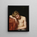 Boy Sleeping - Woutherus Mol — framed artwork on a wall