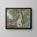 Hunting Still Life Forest Scene - Wybrand Hendriks — framed artwork on a wall