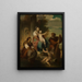 La Sainte Famille - Xavier-Alphonse Monchablon — framed artwork on a wall