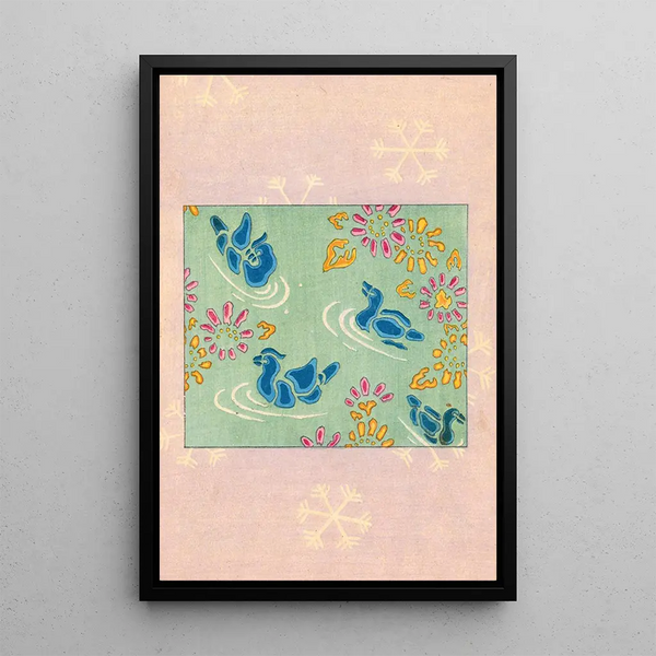 Bijutsukai Pl10 - Yamada Naosaburo — framed artwork on a wall