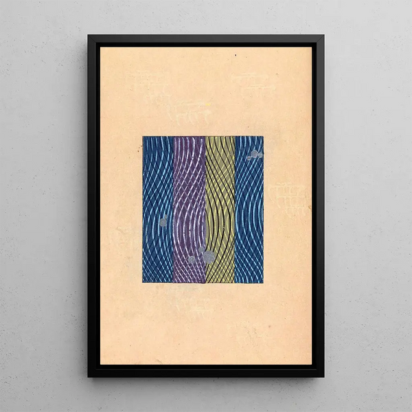 Bijutsukai Pl11 - Yamada Naosaburo — framed artwork on a wall
