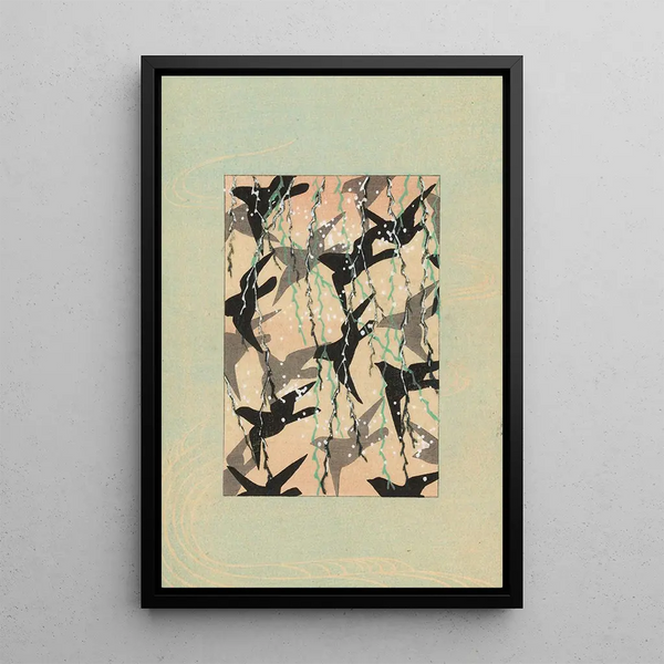 Bijutsukai Pl14 - Yamada Naosaburo — framed artwork on a wall