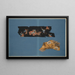Seiei, a design book Pl01 - Yamada Naosaburo — framed artwork on a wall