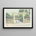 Sanctuary Meiji - Yamaguchi Gen — framed artwork on a wall