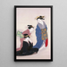 Spouses of Merchants - Yamaguchi Soken — framed artwork on a wall