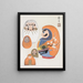 Japanese folk toys Kydo gangu sh haru Pl19 - Yamashita Hakuba | Art print — framed artwork on a wall