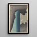 Famous Cascade Painting - Yanagawa Shigenobu — framed artwork on a wall