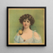 Brown eyes - Campbell Metzger Jacobson — framed artwork on a wall