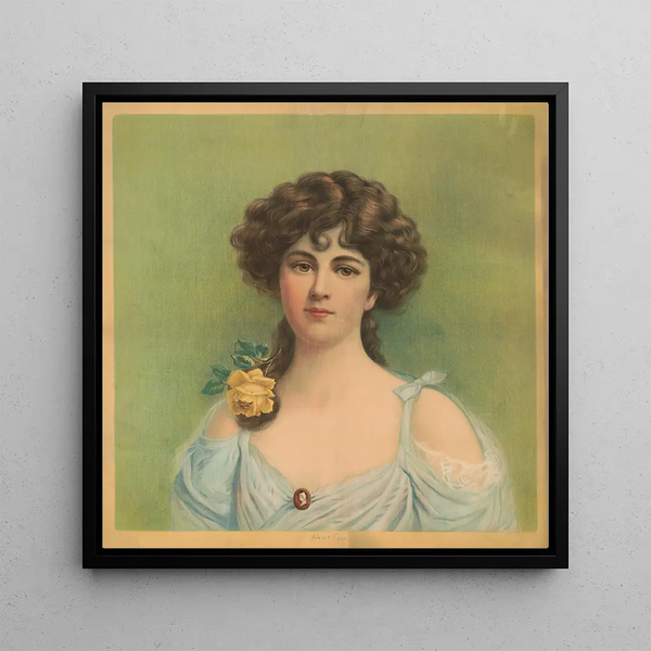 Brown eyes - Campbell Metzger Jacobson — framed artwork on a wall