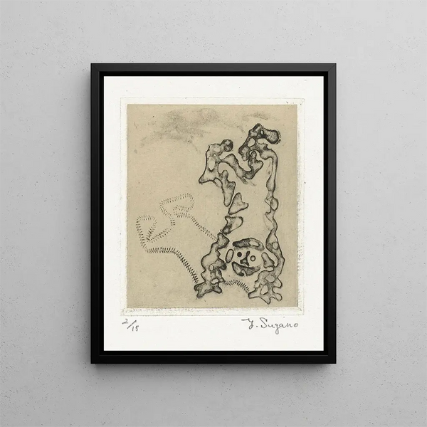 Poirier - Yo Sugano — framed artwork on a wall